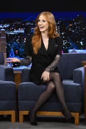 Jessica Chastain - The Jimmy Fallon Show 12/15/2023