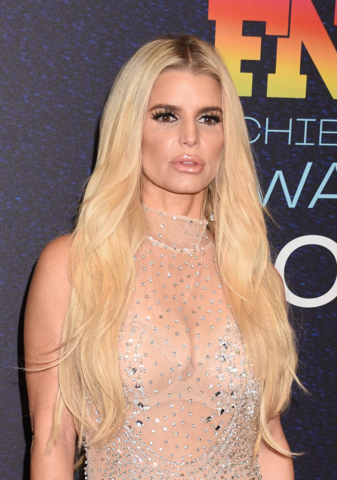 Jessica Simpson Sparkles in Rare Red Carpet Appearance at Footwear News  Achievement Awards 2023: Photo 4990280, Jessica Simpson, Tina Simpson  Photos