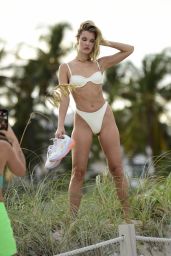 Joy Corrigan in a Bikini in Miami 12/18/2023