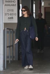 Kaia Gerber - Leaving a Beauty Salon in Beverly Hills 12/18/2023