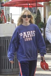 Kathryn Newton Christmas Shopping in Beverly Hills 12/23/2023