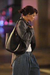 Katie Holmes Wearing Some Very Large Pants in New York 12/10/2023