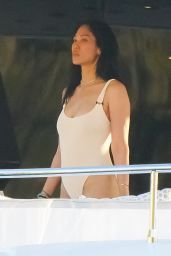 Kimora Lee Simmons On a Yacht in St Bart’s 12/23/2023