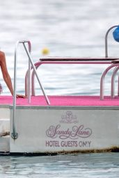 Lady Victoria Hervey at Sandy Lane Hotel in Barbados 12/28/2023