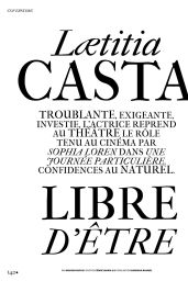 Laetitia Casta - Madame Figaro 12/01/2023 Issue