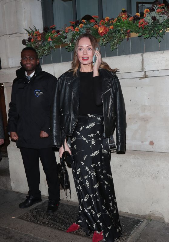 Laura Haddock at "The Motive and the Cue" Press Night in London 12/18/2023