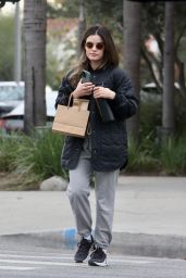 Lucy Hale - Last Minute Christmas Shopping in West Hollywood 12/23/2023