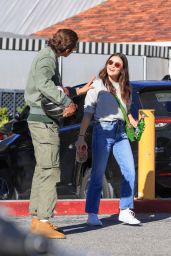 Lucy Hale on a Parking Lotin Los Angeles 12/04/2023