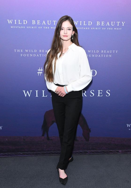 Mackenzie Foy - "Wild Beauty: Mustang Spirit of the West" FYC Screening in Los Angeles 12/12/2023
