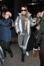 Mariah Carey - Shopping at Prada in Aspen 12/20/2023