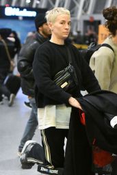 Megan Rapinoe With Partner Sue Bird at JFK Airport in NY 12/13/2023