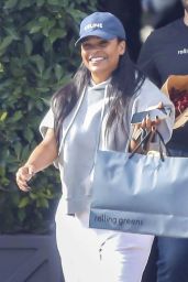 Nia Long - Shopping for Christmas Ornaments in LA 12/03/2023