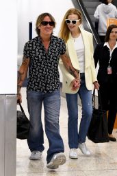 Nicole Kidman and Keith Urban at Sydney Airport 12/19/2023