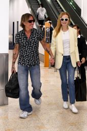 Nicole Kidman and Keith Urban at Sydney Airport 12/19/2023