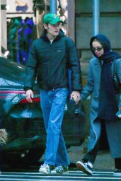 Olivia Rodrigo and Louis Partridge Out in New York City 12/17/2023