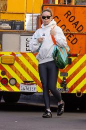 Olivia Wilde - Arriving at Her Morning Gym Session in Studio City 12/04/2023