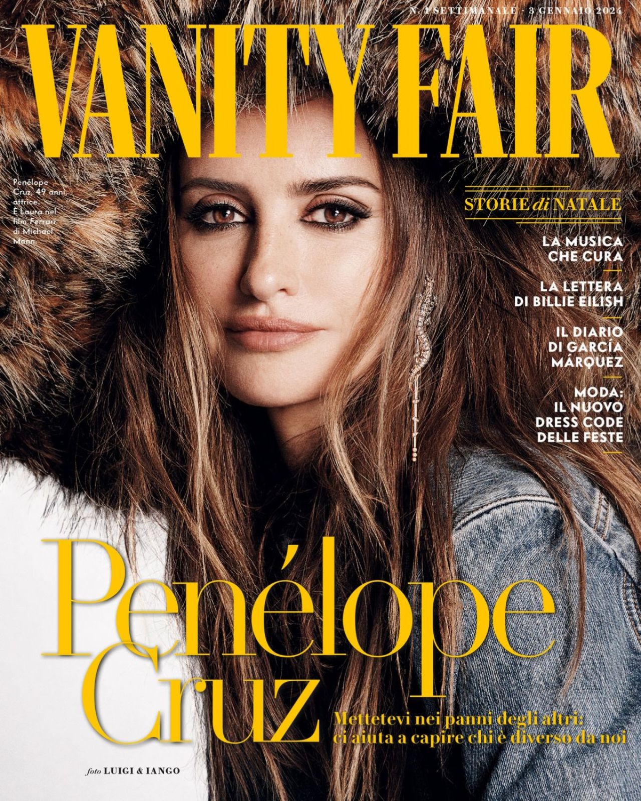 Penelope Cruz Vanity Fair Italy January 2024 • CelebMafia