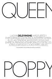 Poppy Delevingne - ELLE Magazine Spain January 2024 Issue