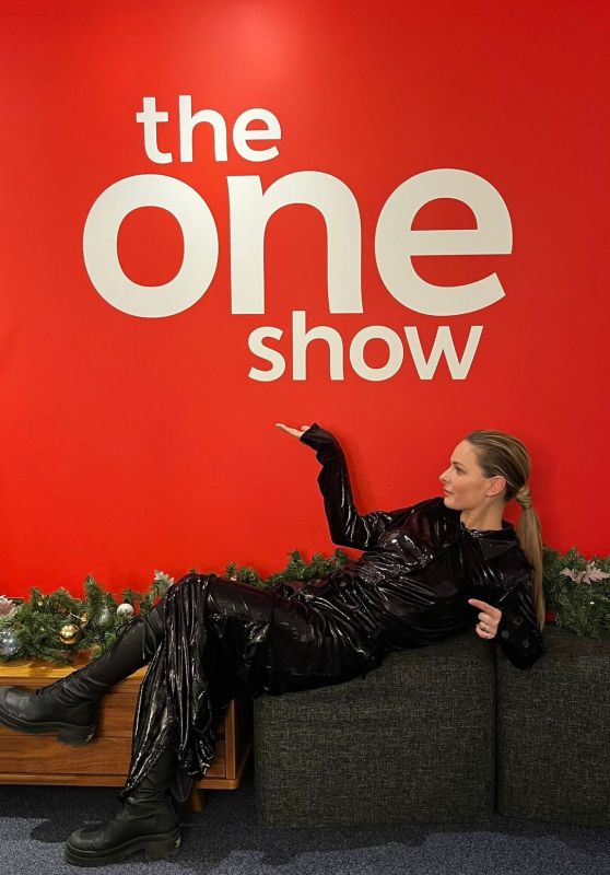 Rebecca Ferguson at The One Show in London 12/05/2023