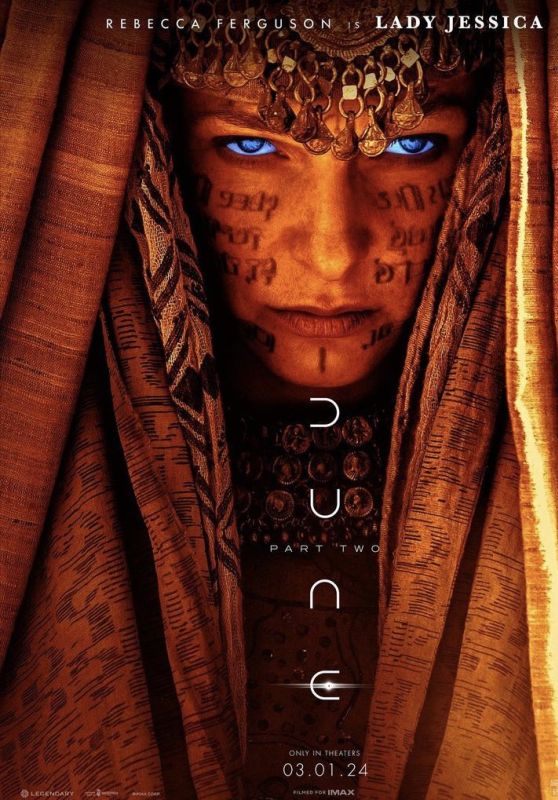 Rebecca Ferguson "Dune Part Two" (2024) Poster • CelebMafia