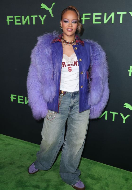 Rihanna – Fenty x Puma Creeper Phatty Launch Party in Los Angeles 12/18/2023