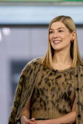 Rosamund Pike - Appearing on the Today Show in New York 12/11/2023
