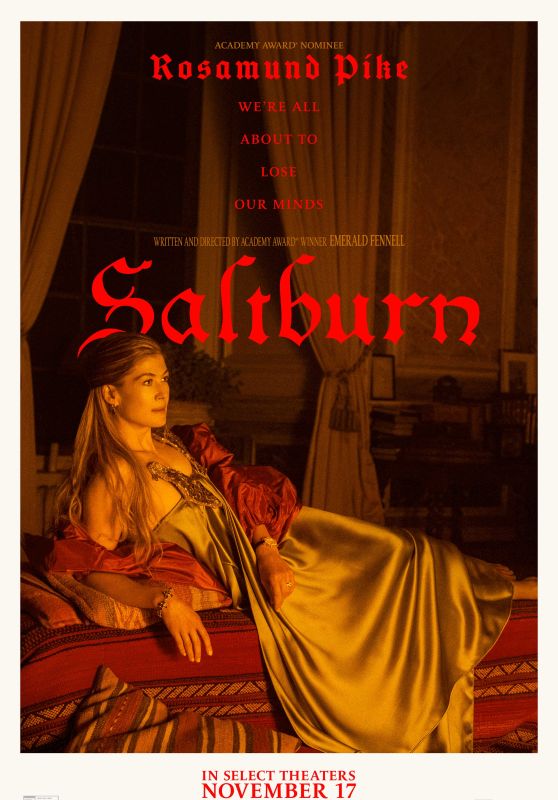Rosamund Pike - "Saltburn" Poster 2023