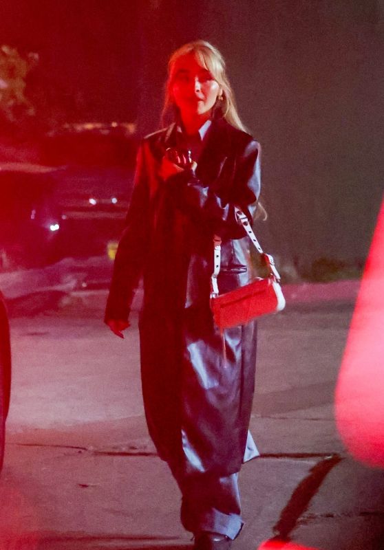 Sabrina Carpenter Night Out in Brentwood 12/02/2023