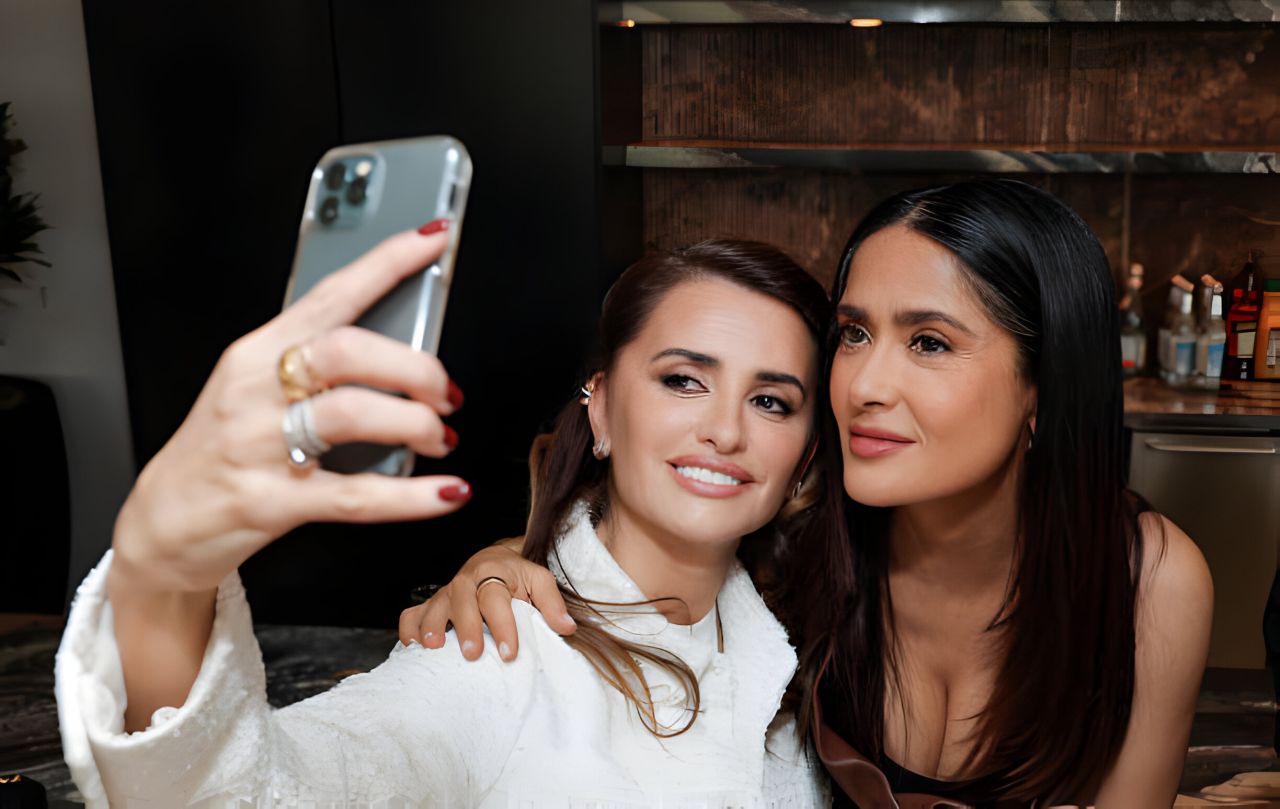 Salma Hayek - Luncheon Honoring Penelope Cruz's Starring Role “Ferrari