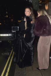 Sam Faiers and Chrishell Stause at Claridges Hotel in London 12/04/2023