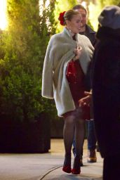 Scarlett Johansson Hosts Festive Christmas Soiree in NYC 12/21/2023