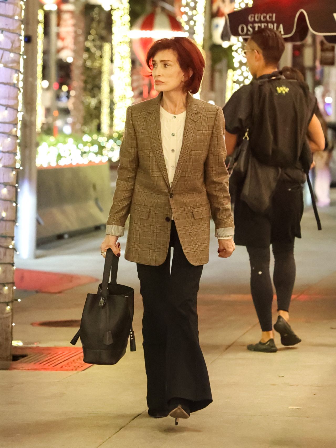 Sharon Osbourne Shops on Rodeo Drive 12/18/2023 • CelebMafia