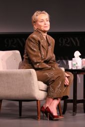 Sharon Stone at 92Y in New York 12/14/2023