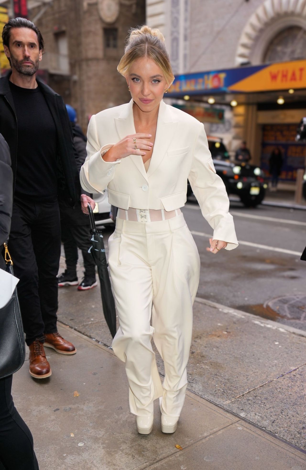 Sydney Sweeney - Arriving for a Taping of The Drew Barrymore Show in NY