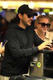 Sydney Sweeney at LAX Airport in Los Angeles 12/16/2023