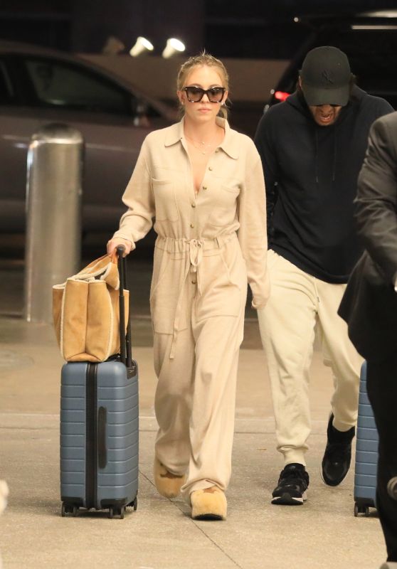 Sydney Sweeney at LAX Airport in Los Angeles 12/16/2023