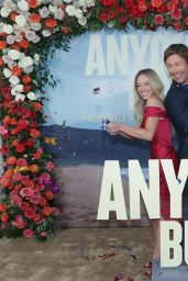 Sydney Sweeney in a Red Dress  - "Anyone but You" Event 12/19/2023