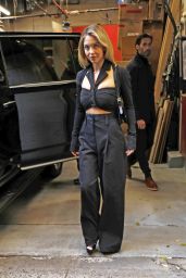 Sydney Sweeney - Leaving Live With Kelly and Mark in New York 12/12/2023