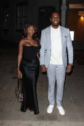 Tanya Manhenga at The House of CB Christmas Party in London 11/29/2023