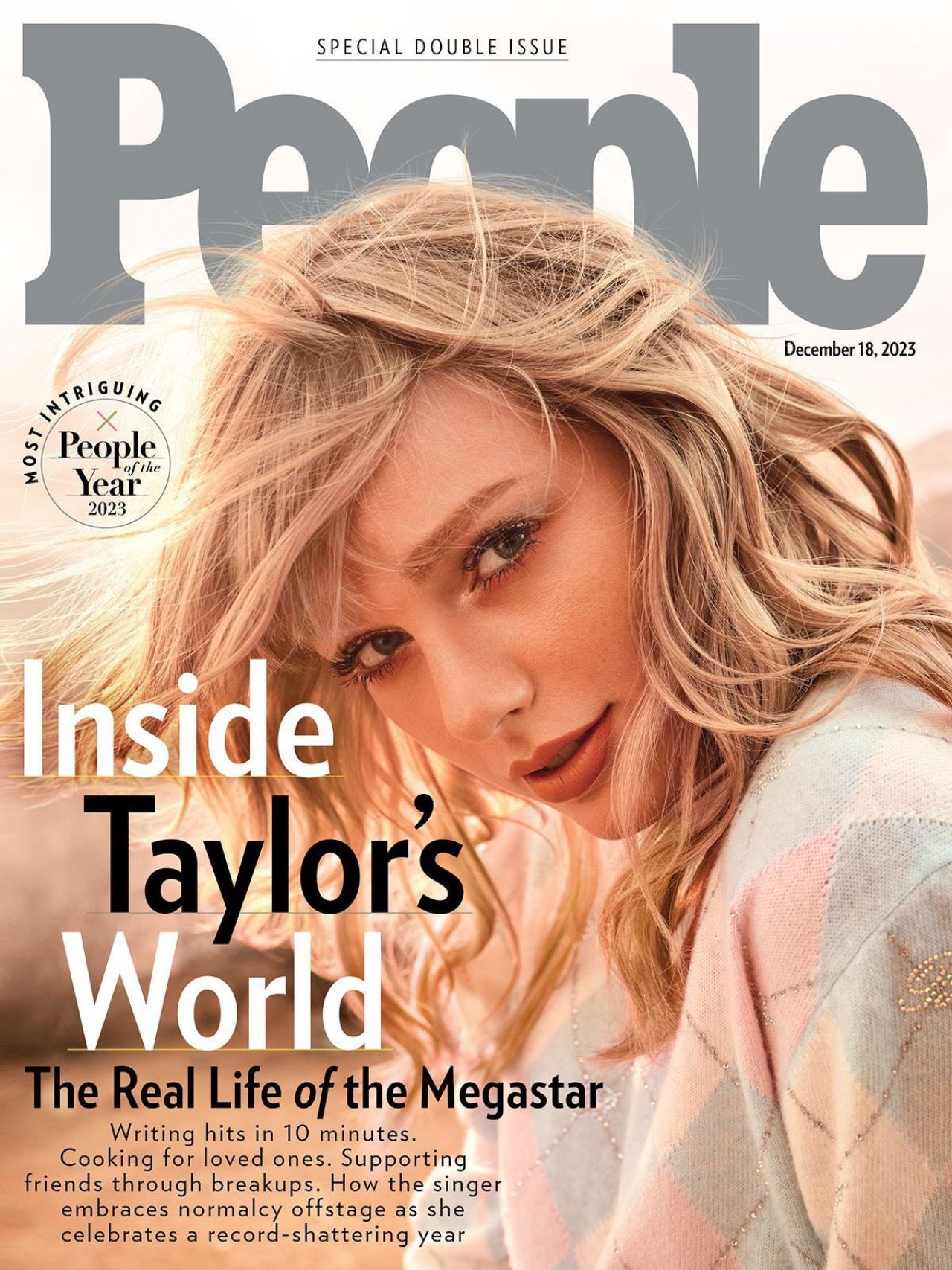 Taylor Swift People Magazine Most Intriguing People Of The Year 2023