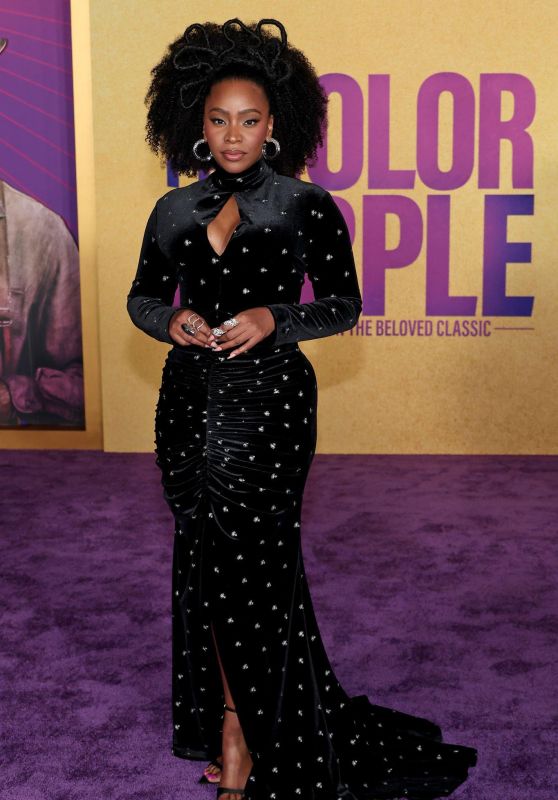 Teyonah Parris – “The Color Purple” Premiere in LA 12/06/2023