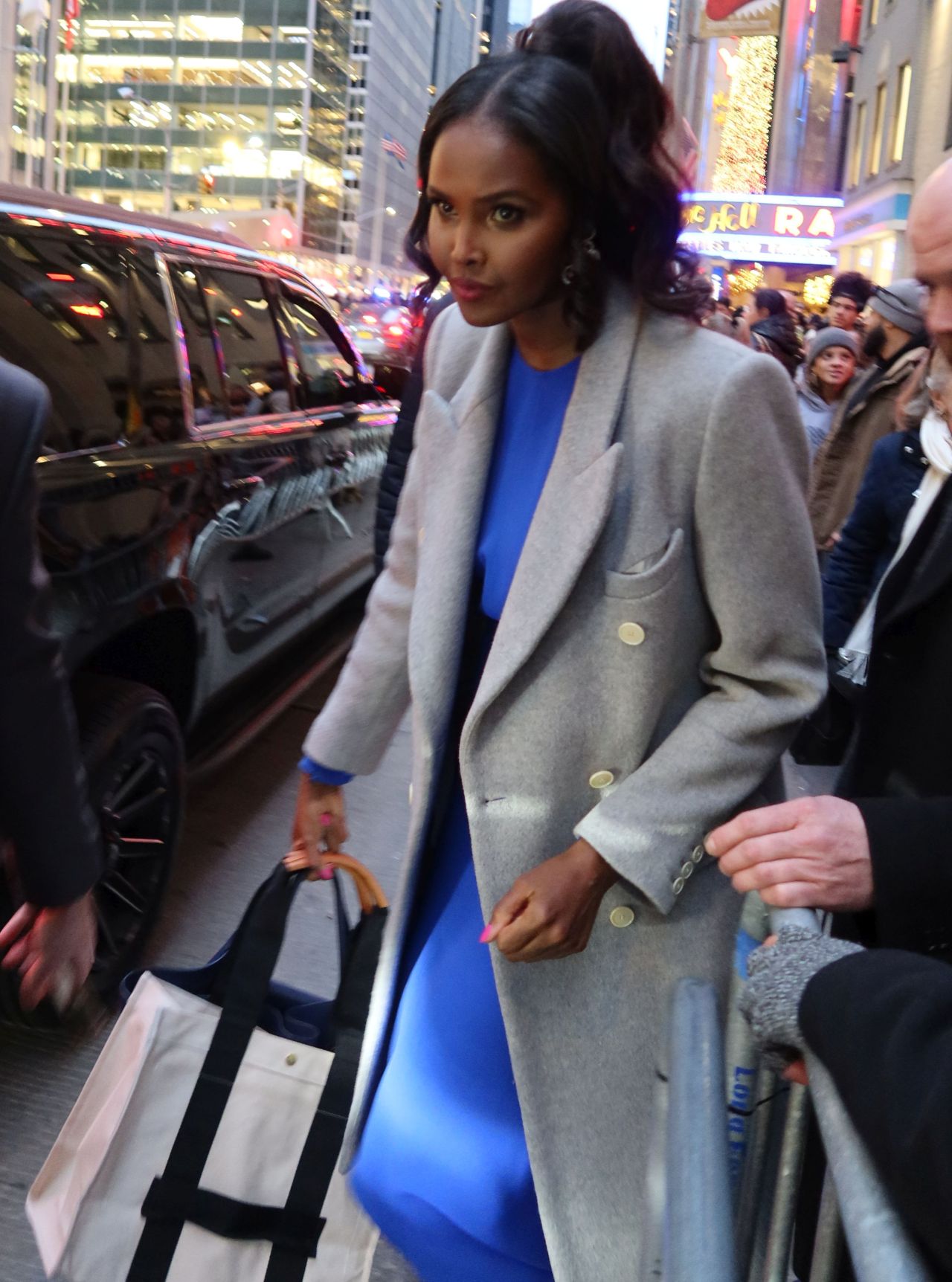 Ubah Hassan - Exits NBC Studios in New York 12/20/2023 • CelebMafia