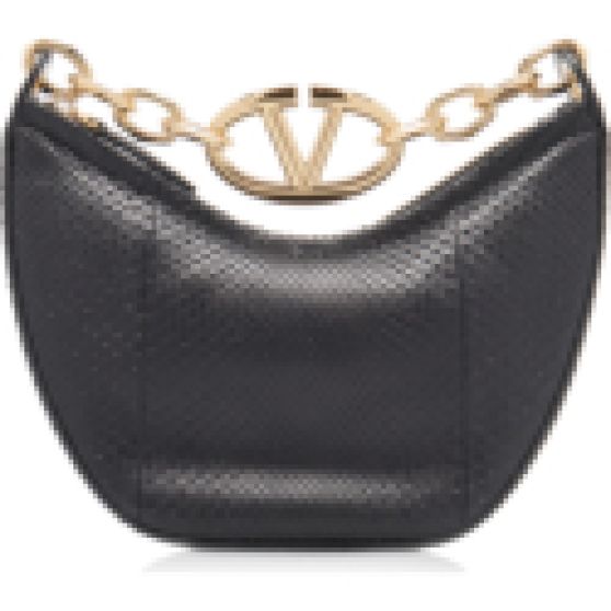 Valentino Vlogo Moon Bag Small Hobo Leather Bag