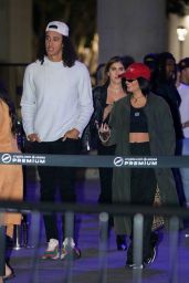 Vanessa Hudgens at the Crypto.com Arena in Los Angeles 12/05/2023