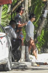 Vanessa Hudgens - Out in Tulum 12/04/2023