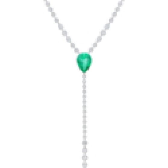 Xiv Karats Emerald Necklace