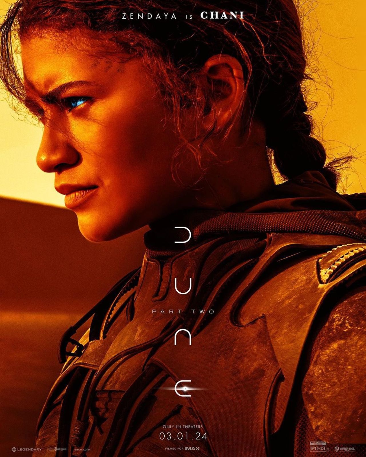 Zendaya Coleman “Dune Part Two” (2024) New Poster • CelebMafia