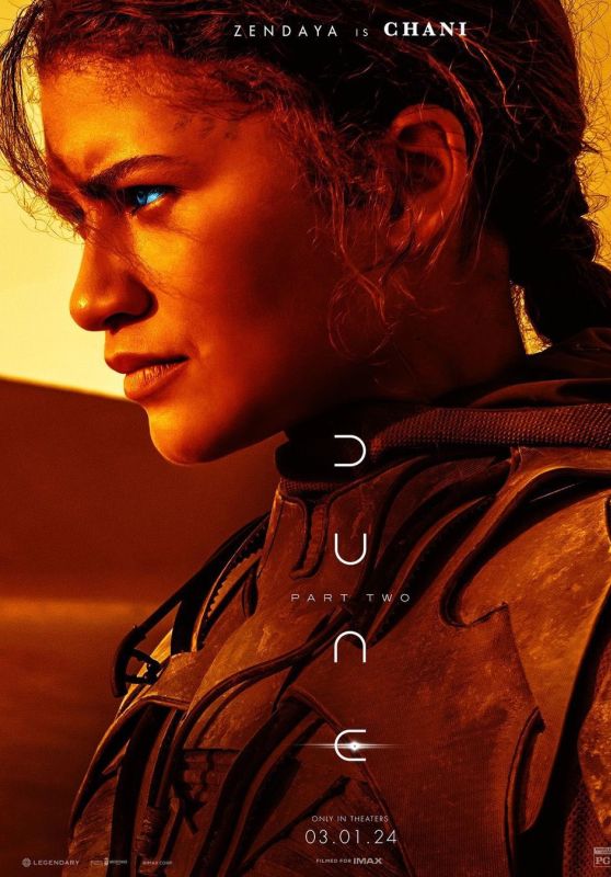Zendaya Coleman – “Dune: Part Two” (2024) New Poster
