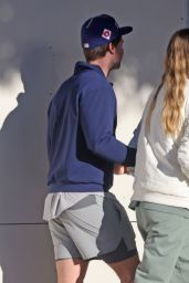 Abby Champion in Comfy Outfit in Los Angeles 01/19/2024