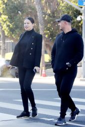Adriana Lima and Andre Lemmers in Los Angeles 01/16/2024